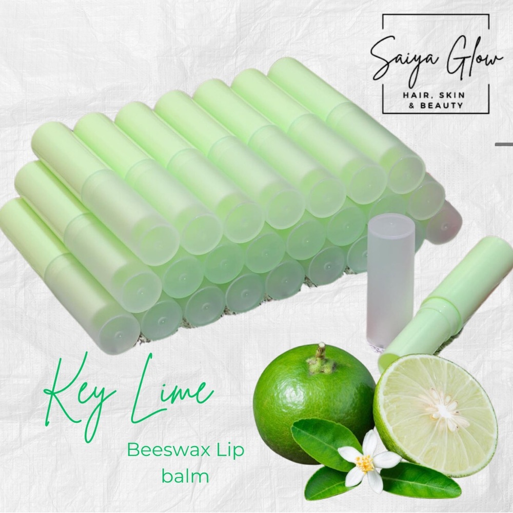 NEW 🍋‍🟩KEY LIME BEESWAX BALM BY SAIYA GLOW 🍋‍🟩